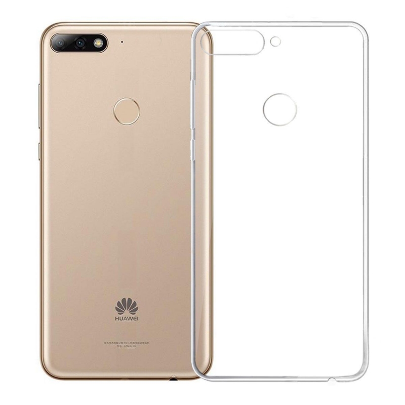 Ốp Lưng Huawei Y7 Prime 2018 Dẻo Trong Suốt Giá Rẻ chất liệu nhựa dẻo trong suốt cao cấp siêu mỏng chất liệu TPU chỉ mỏng 0.3 mm, mềm dẻo, có độ đàn hồi cao, có thể bóp lại, cuộn lại mà không biến dạng.